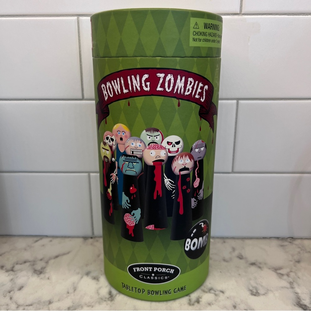 Bowling Zombies game from Front Porch Classics. New in original packaging